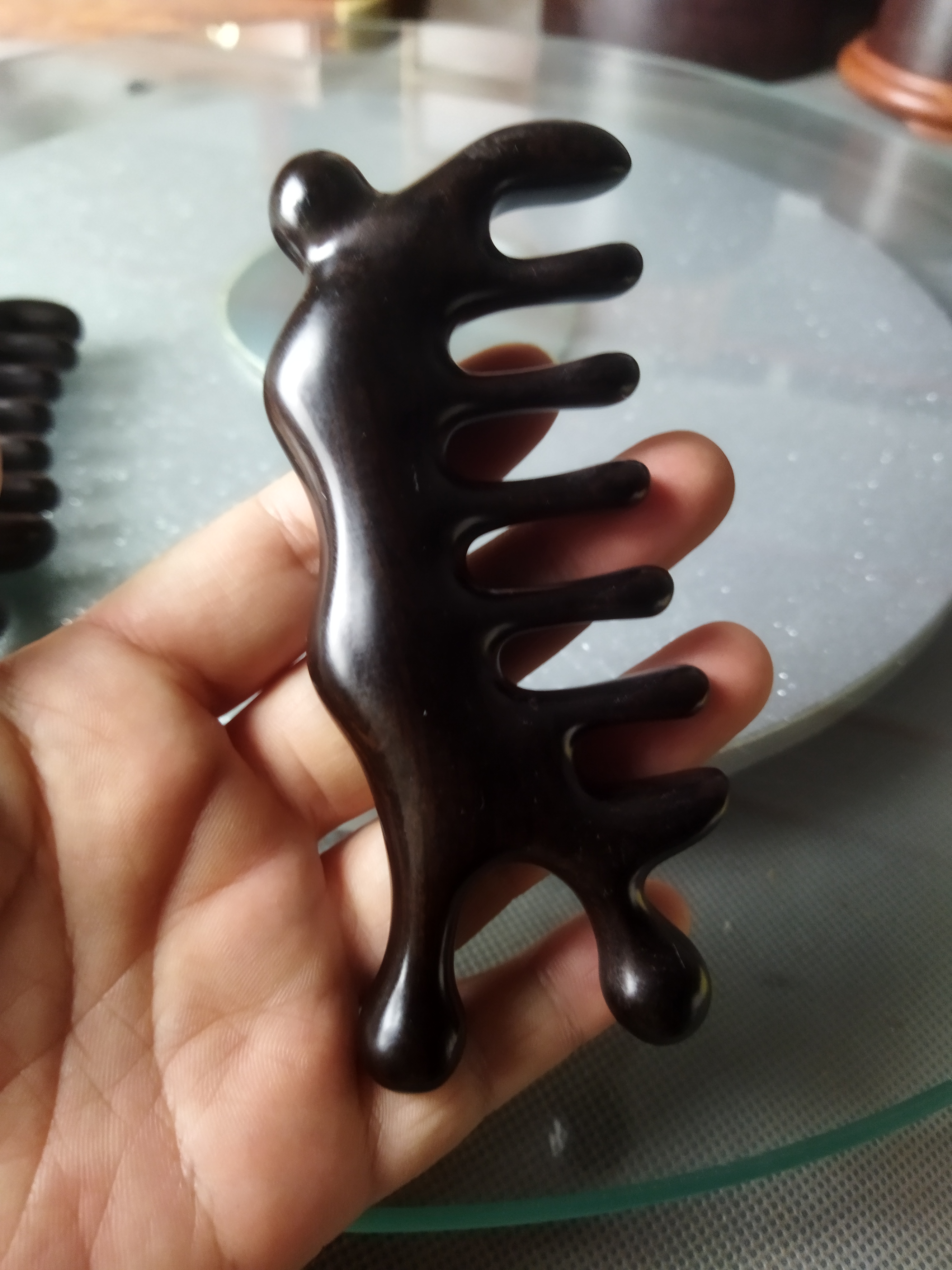 紫光檀一木出加厚升级款按摩梳