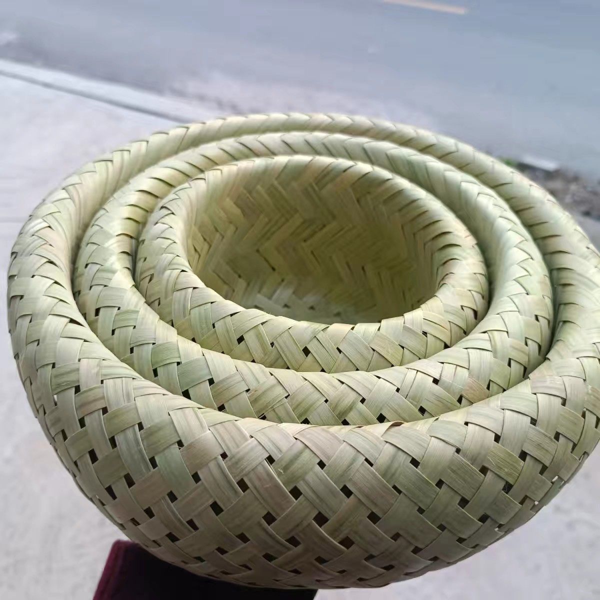 简约水果鸡蛋客厅手工编织篮子摩围郎全于仁