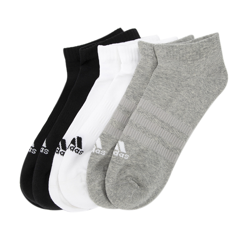 阿迪达斯运动袜男男士纯棉袜子耐克男全100男女同款三双装训练男