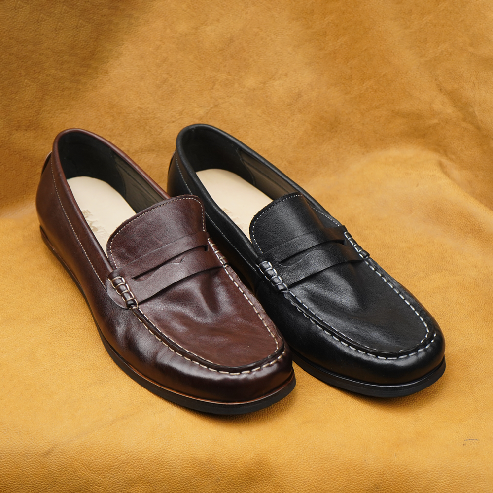 高端马皮纯手工大底手工鞋子