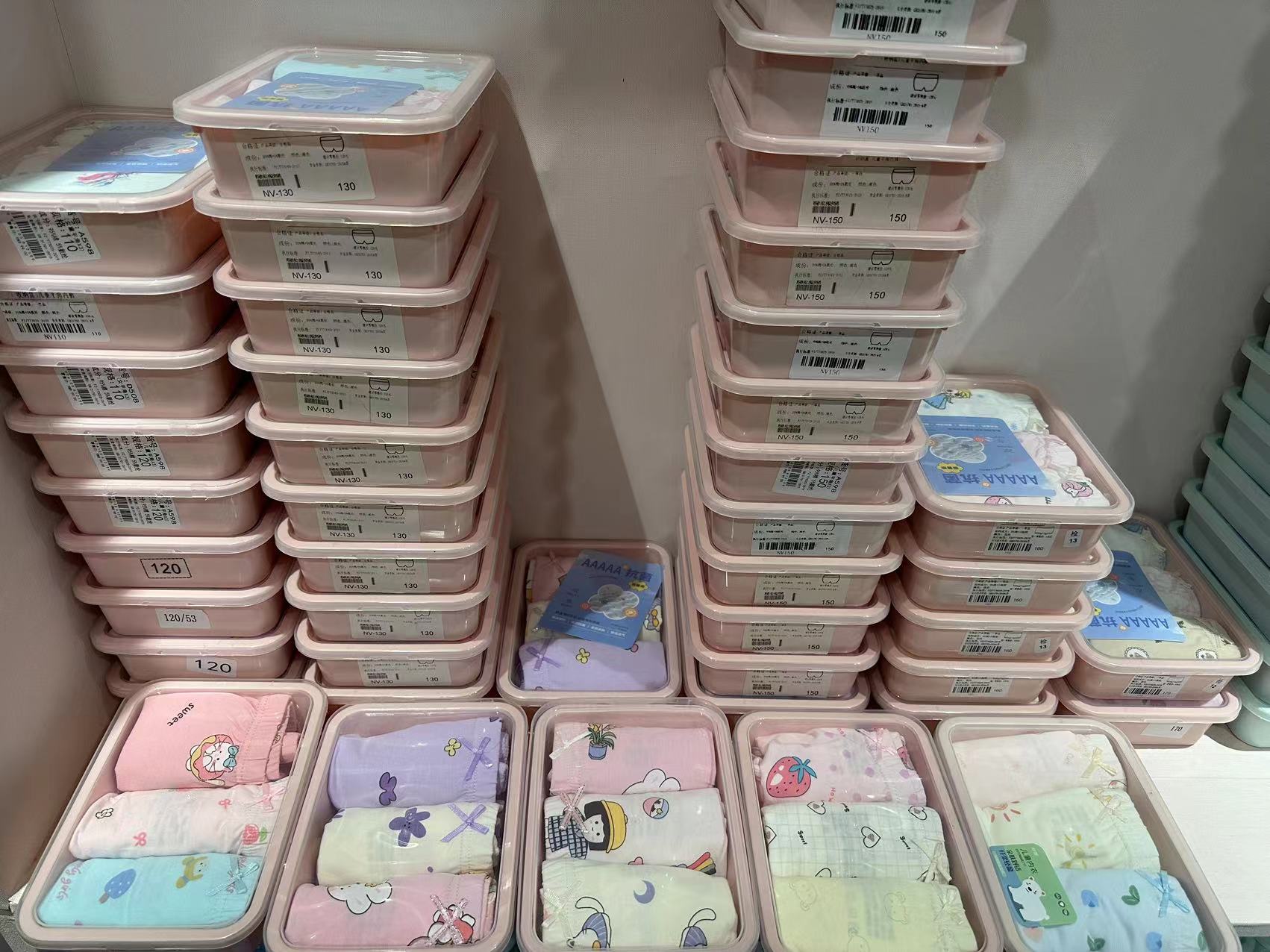 童话故事（实体店）儿童婴儿内裤三条颜色随机