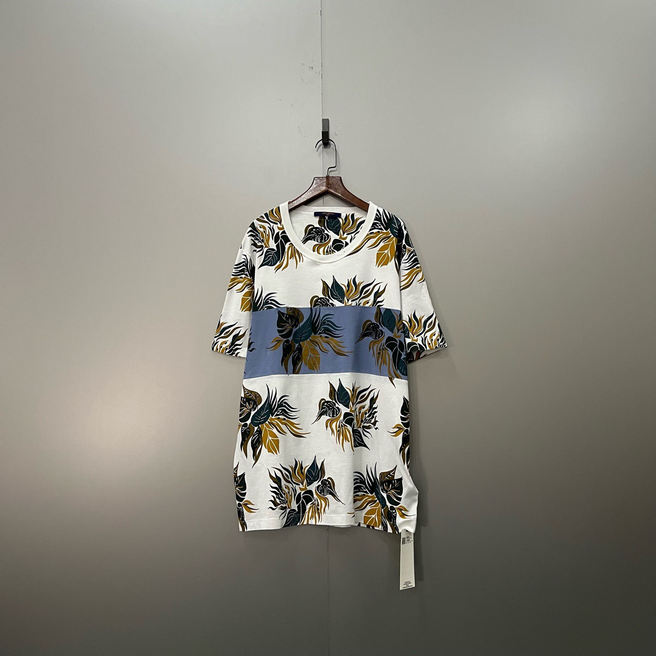 （jp）Louis Vuitton lv 树叶花卉印花短袖 XL码/95新/公价4800