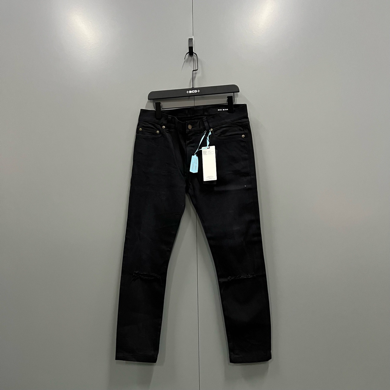 (jpy) 113 Saint Laurent slp 黑色牛仔裤 32码/全新/公价7800/