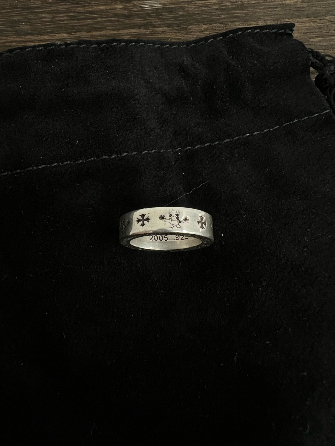 (jp) Chrome Hearts 克罗心 foti 戒指 5码/95新/无配件 XX0488