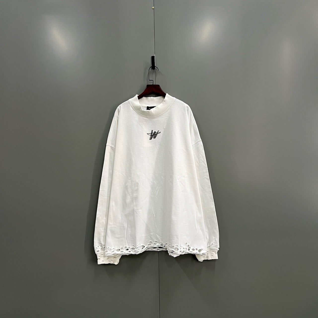 （jp）一口价 WE11DONE 涂鸦做旧卫衣 M码*15 L码*3 全新/公价2000