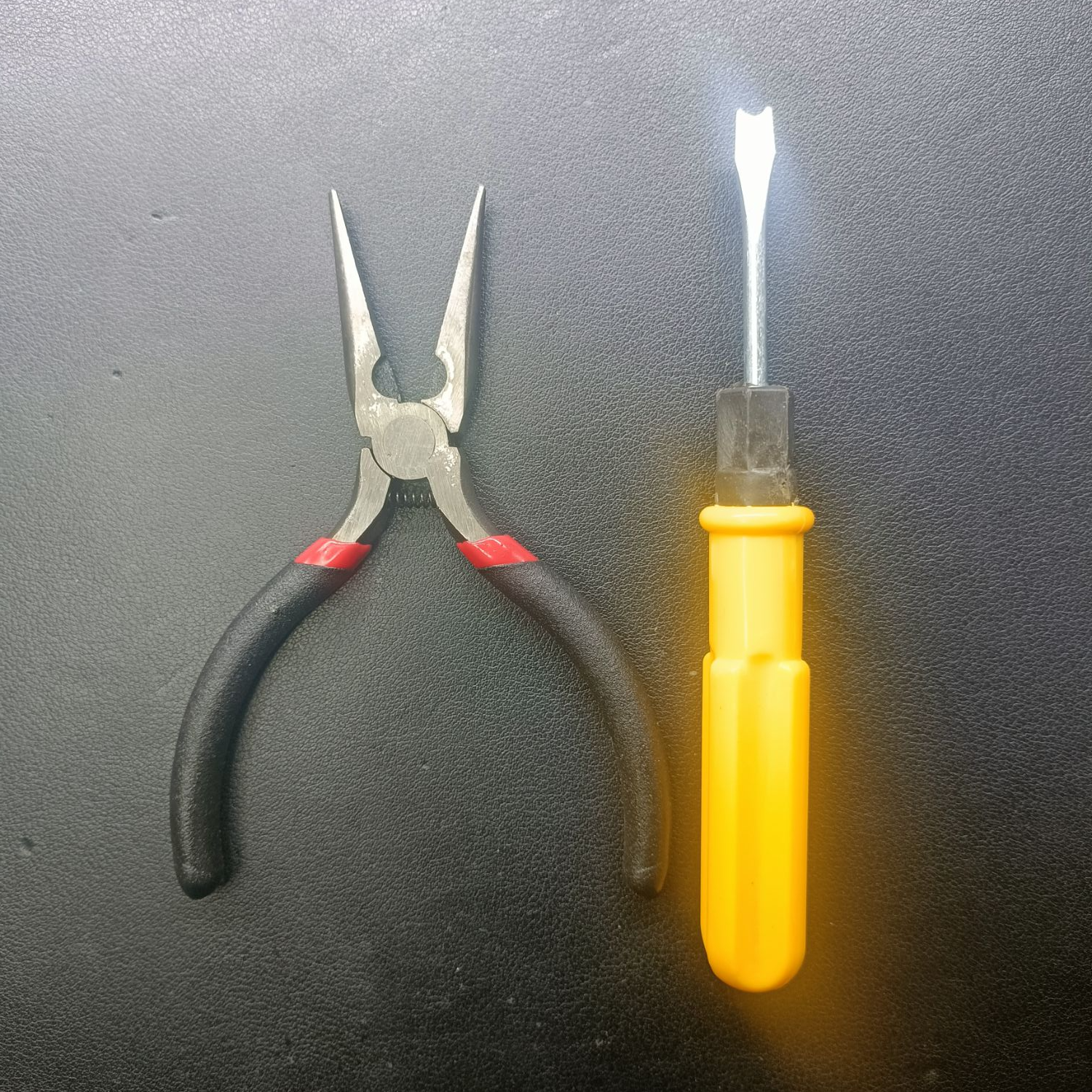 煤油打火机铰链维修套装工具(调整工具)手工定制5寸尖嘴钳冲子