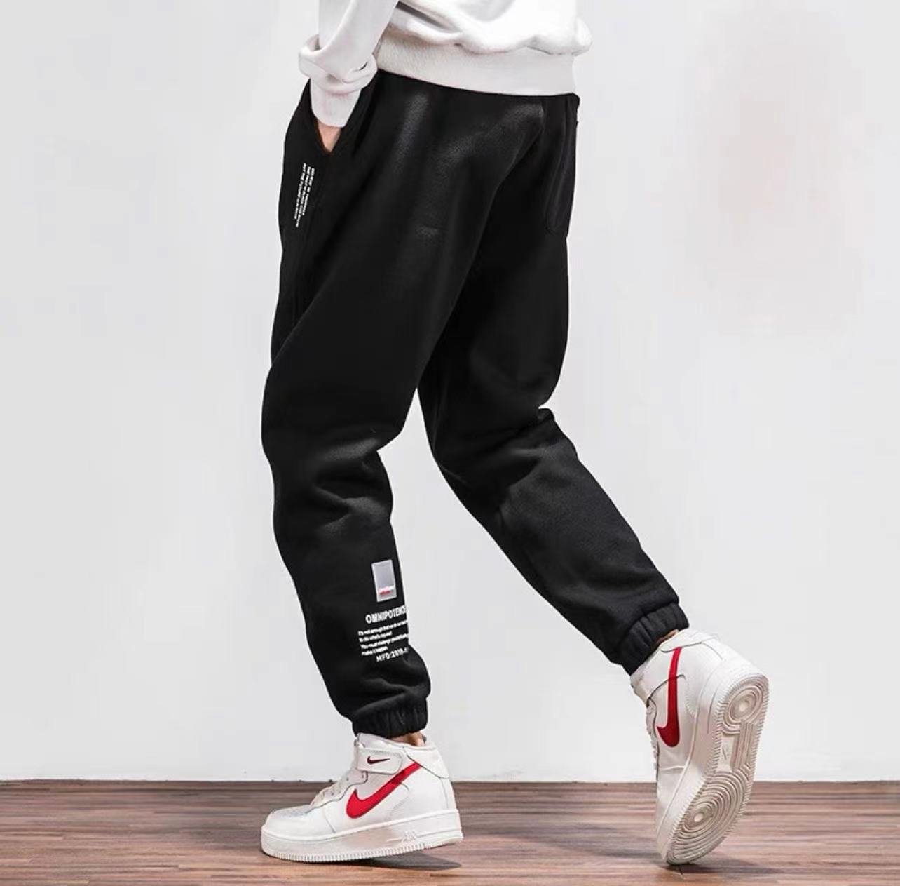 【乐恩裤子】潮牌运动卫裤！厚毛圈！高克重！版型好！