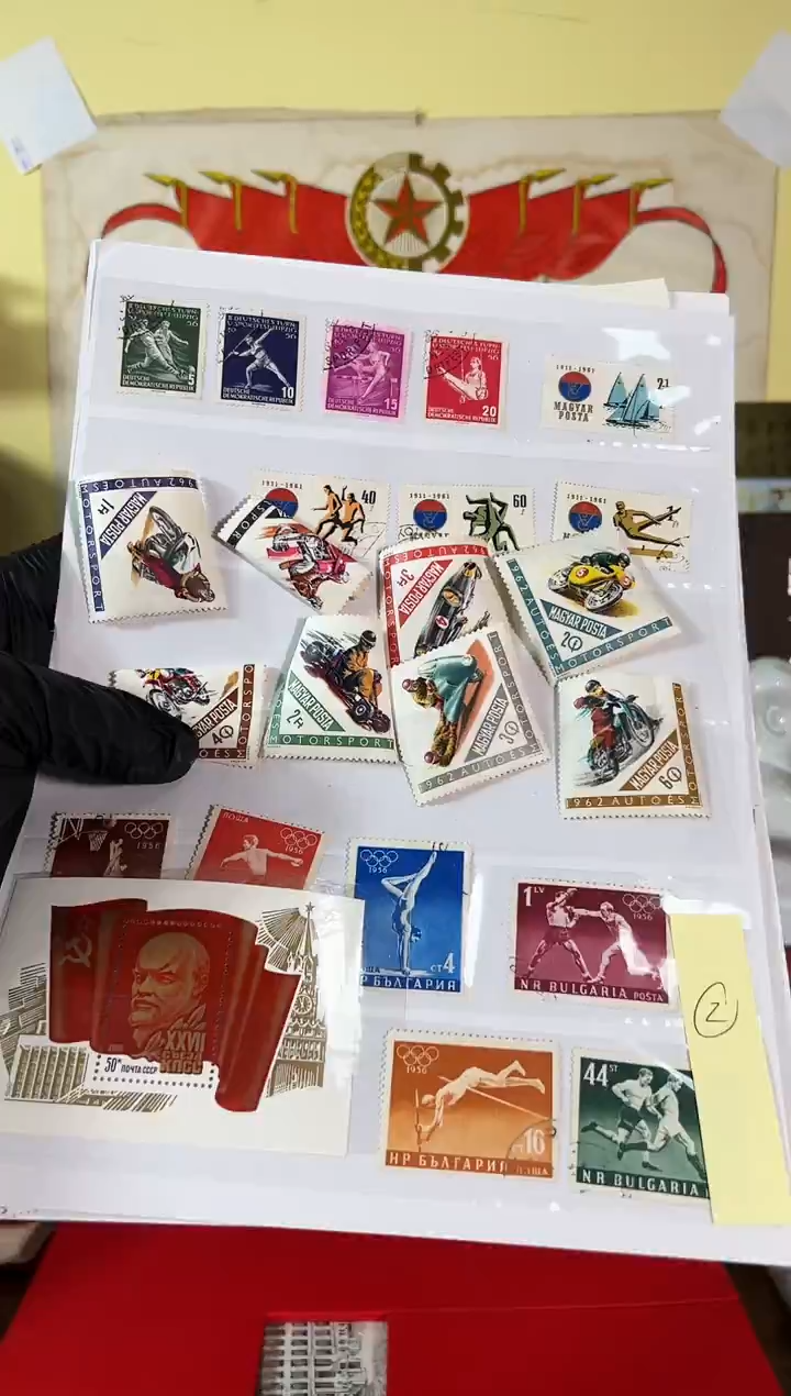 【闪购商品】怀旧外国邮票42张