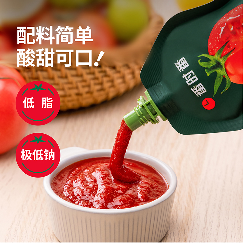 【番时番】新疆番茄调味酱120g/袋