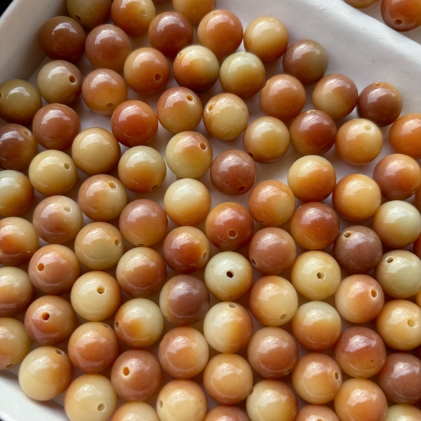 月影 卡11.7圆珠 菩提根散珠 手串