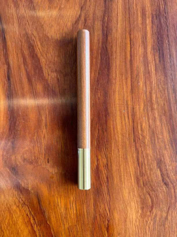 缅花红木签名笔商务办公中性笔实木签字笔 拍一发二