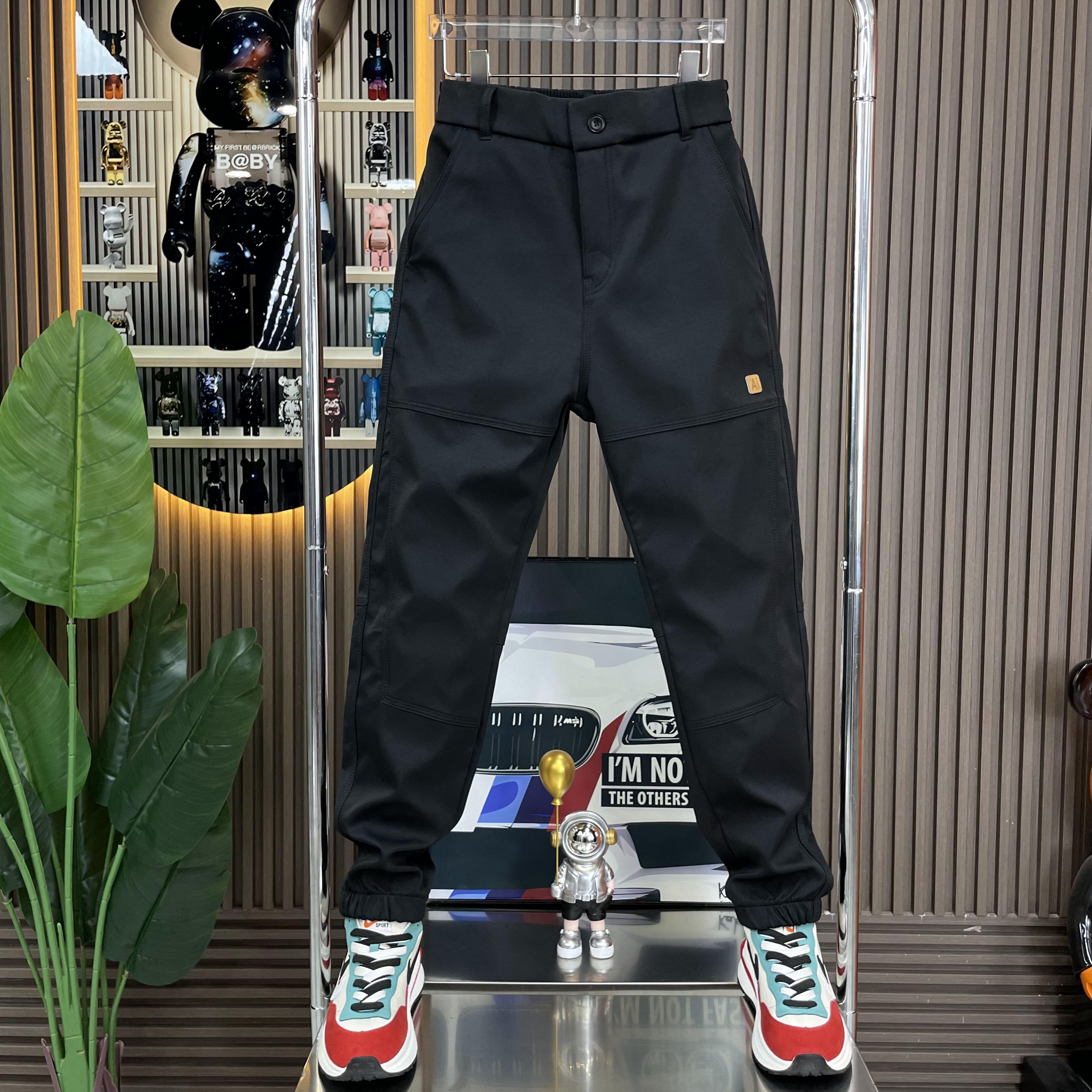 【专柜品质】2025秋冬新款男士休闲裤时尚百搭流舒适冲锋裤弹力户外