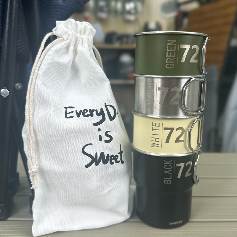 【新疆包邮】鹿险家304不锈钢杯子防烫咖啡杯咖啡杯露营野营杯