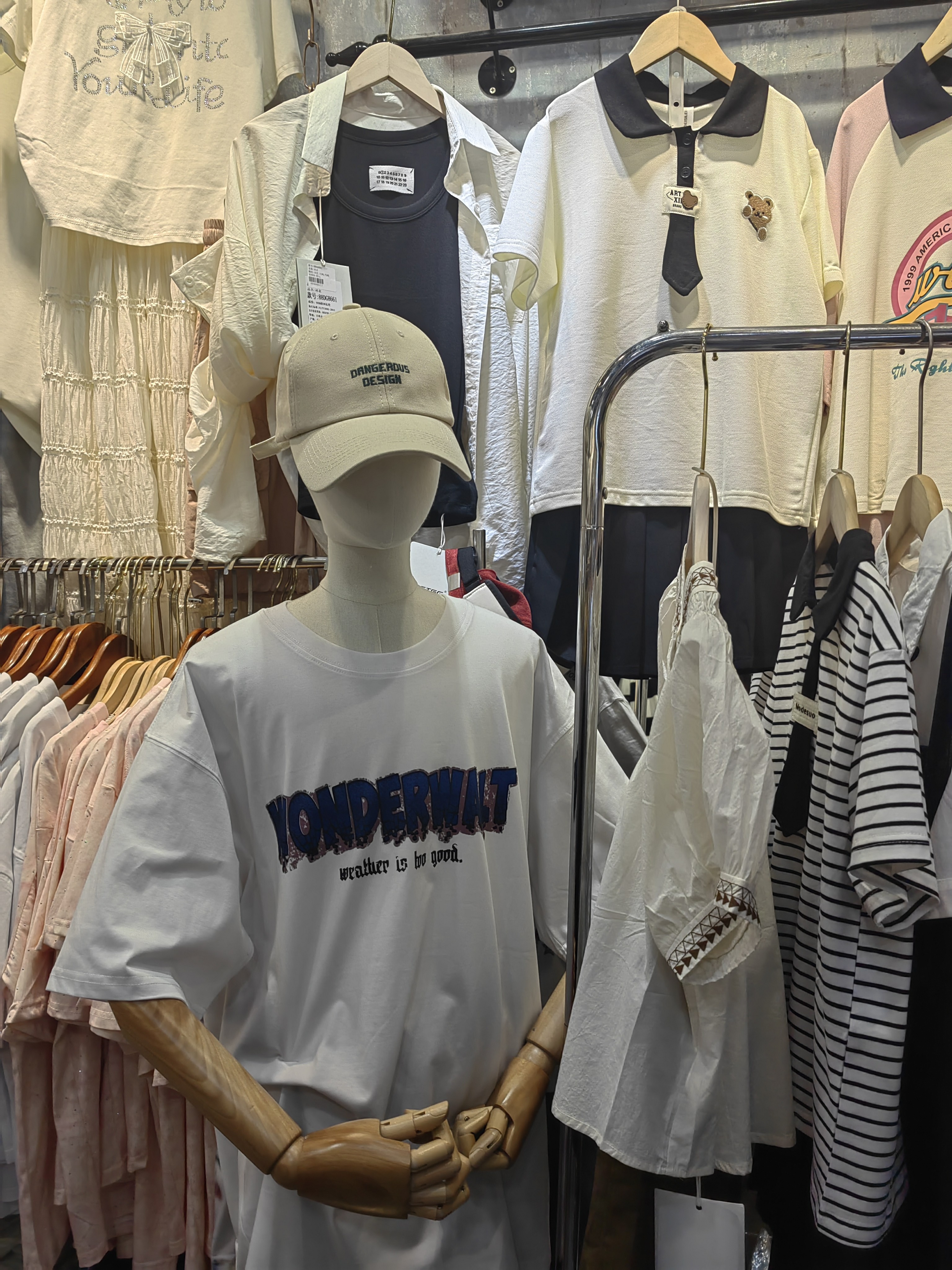 潮牌百搭款简单短袖T恤