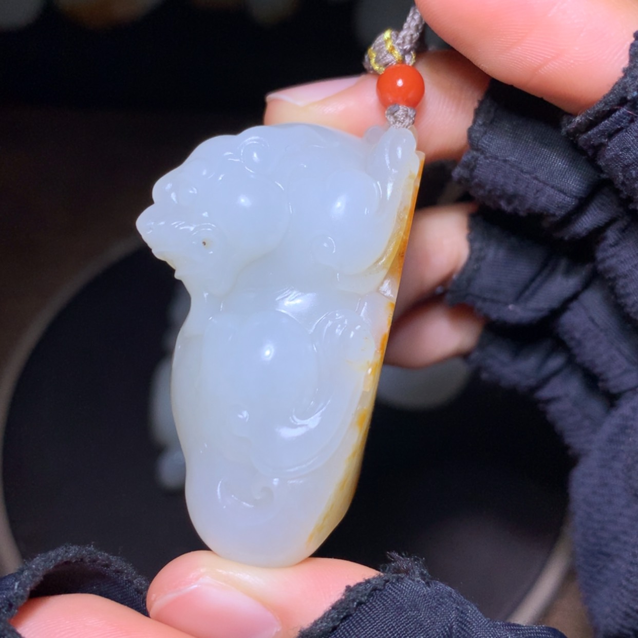 【闪购商品】和田玉颈饰未镶嵌乃**乐