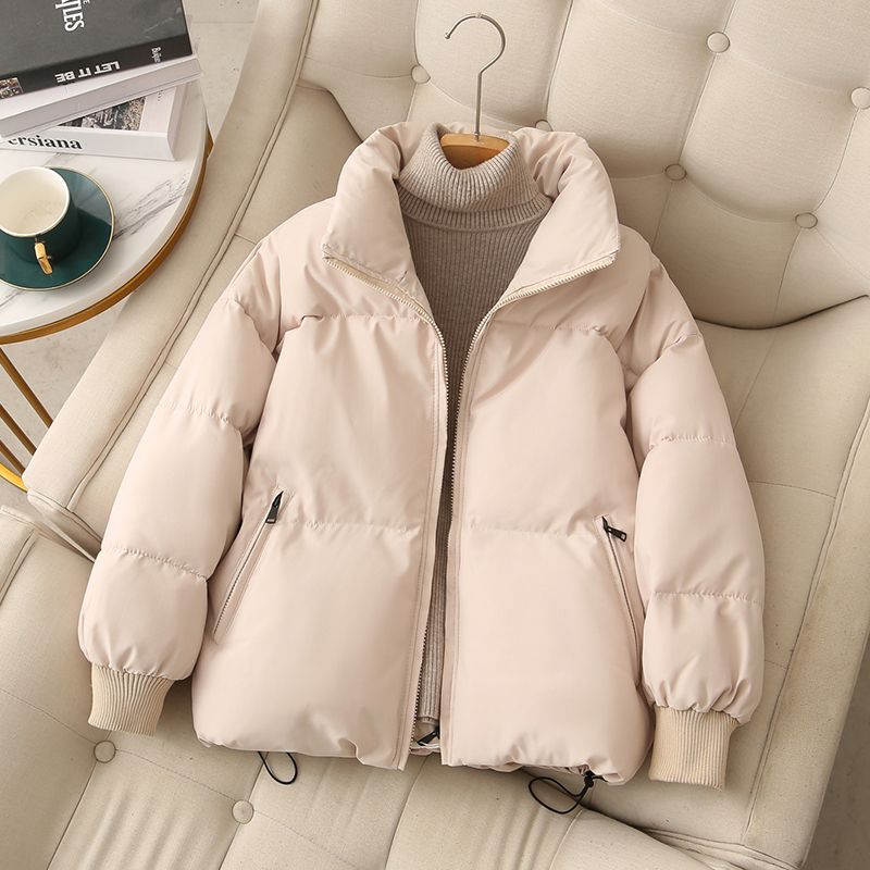 新款登羽绒服女短款20233年新款冬季韩版小个子加厚面包服学生棉
