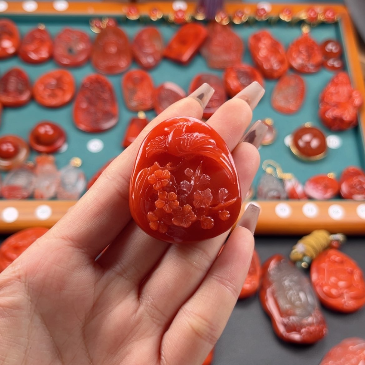 【闪购商品】南红玛瑙吊坠未镶嵌