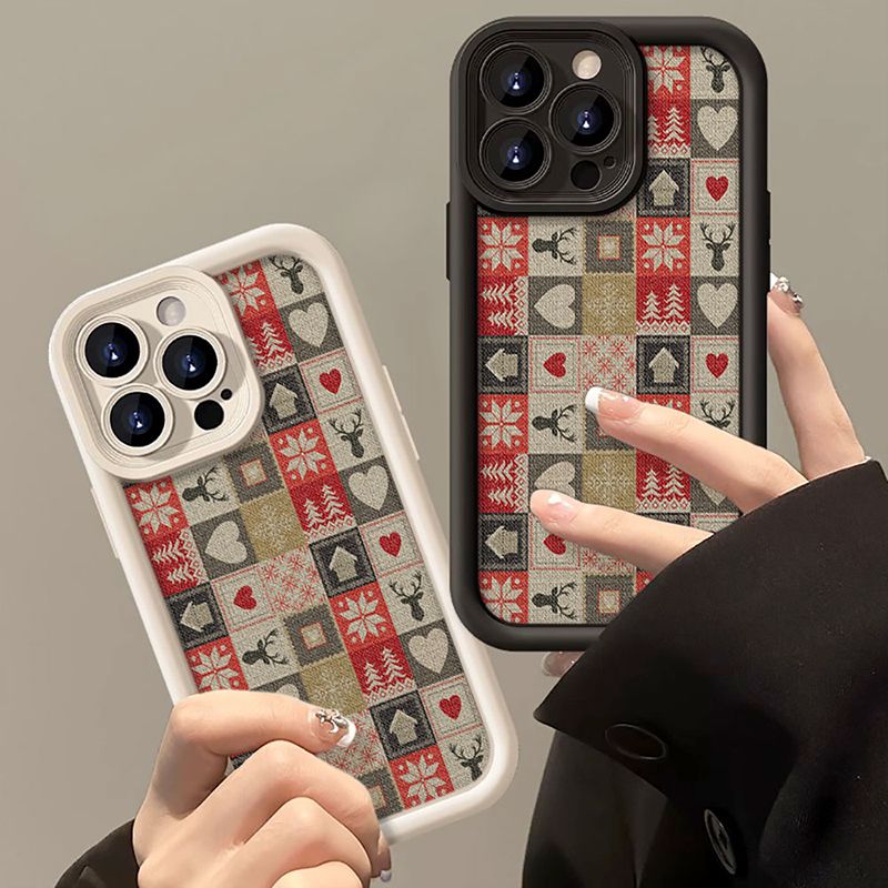 苹果14手机壳iPhone13promax防摔11硅胶7Plus女12软壳15全包x麋鹿