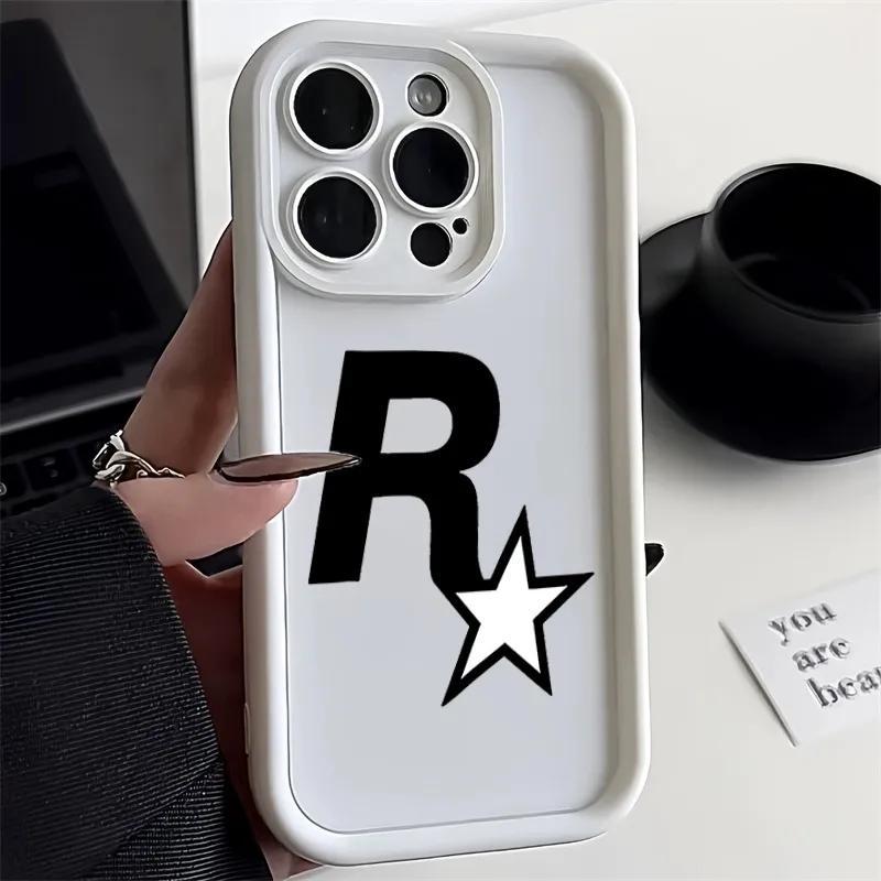 潮牌星苹果14promax手机壳iPhone13软壳11硅胶XR防摔12全包8女X男
