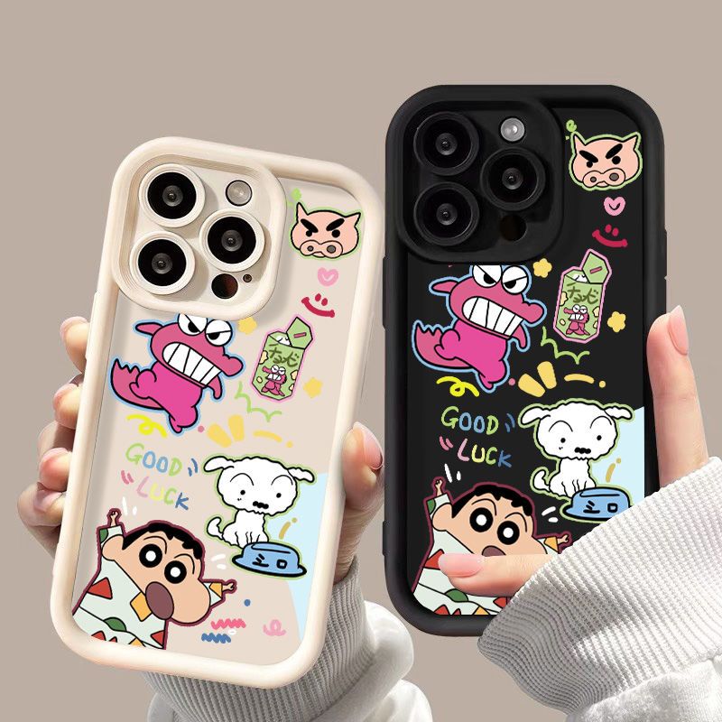 全包小新苹果15手机壳iPhone14ProMax女13/7/8P/12/xr防摔X软壳11