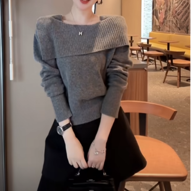 秋冬长袖毛衣时尚气质高级感休闲针织衫2026韩系新款女上衣H3-33