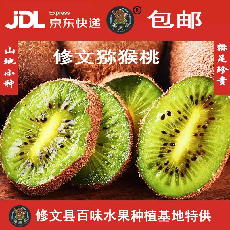猕尚礼6斤装60-75克修文猕猴桃桃实惠装