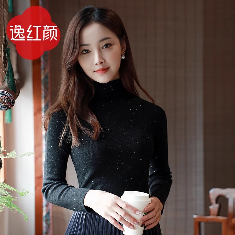 上海逸红颜 银河月 2025年春装新品针织打底衫毛衣女日常百搭