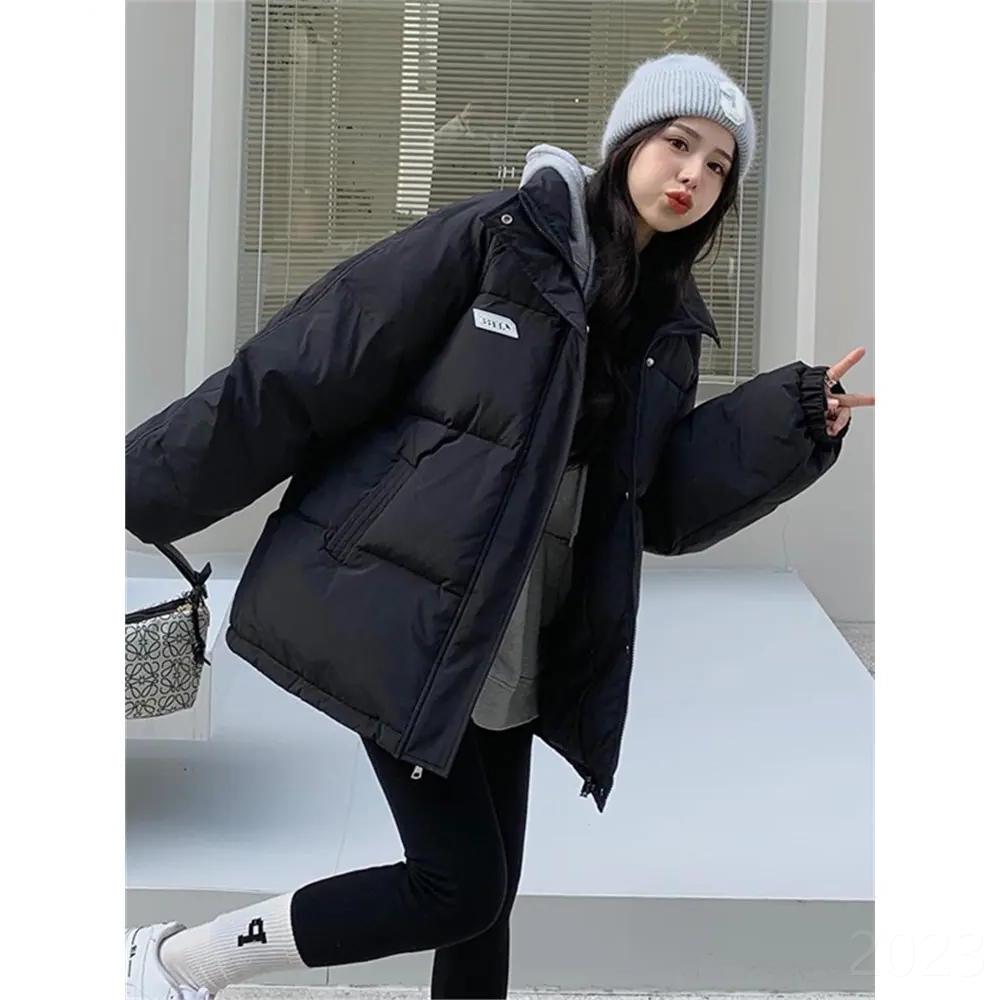 新款高级感炸街嘉兴九江女款今年爆款棉服2024棉衣面包潮流保暖