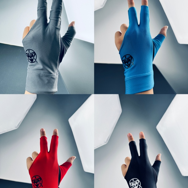 ET透气手套露指台球手套专业耐用(福利商品颜色随机只有左手)