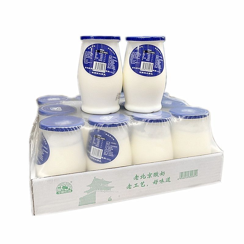 老北京风味酸奶吉纯(整版/12瓶装)（仅限大同平城区云冈区可拍）