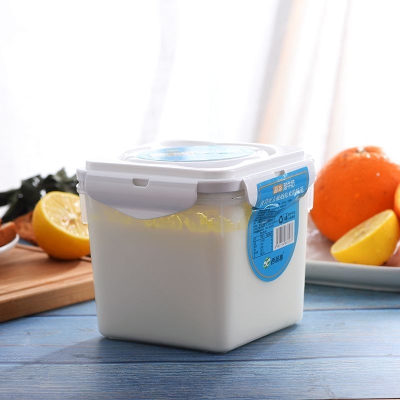 新疆西域酸奶水果捞网红酸奶纯牛奶-2桶蓝色贴纸