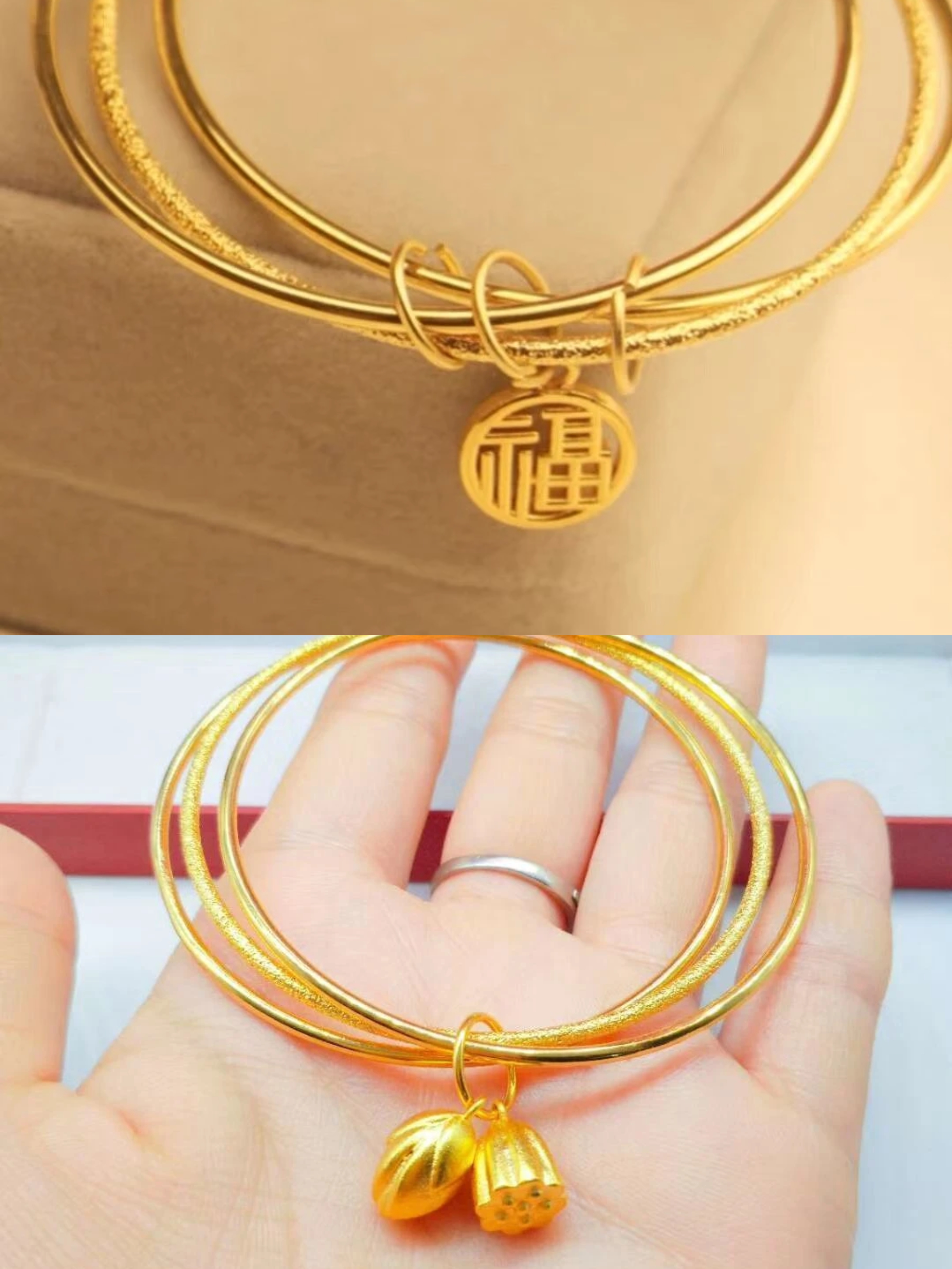 铜合金手镯 时尚款三生三世手镯