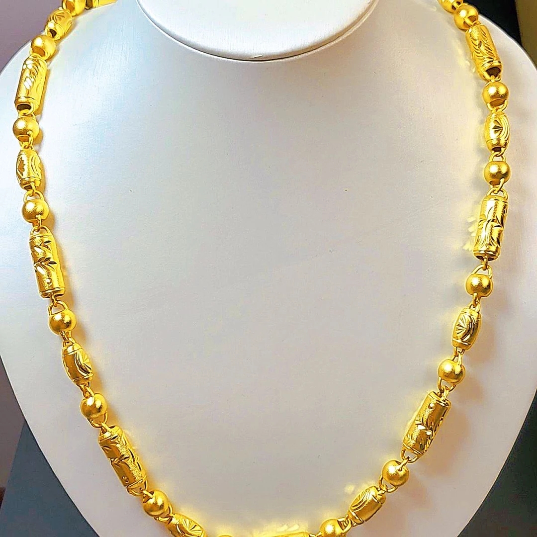 铜合金项链 男士经典款龙凤全家福项链霸气