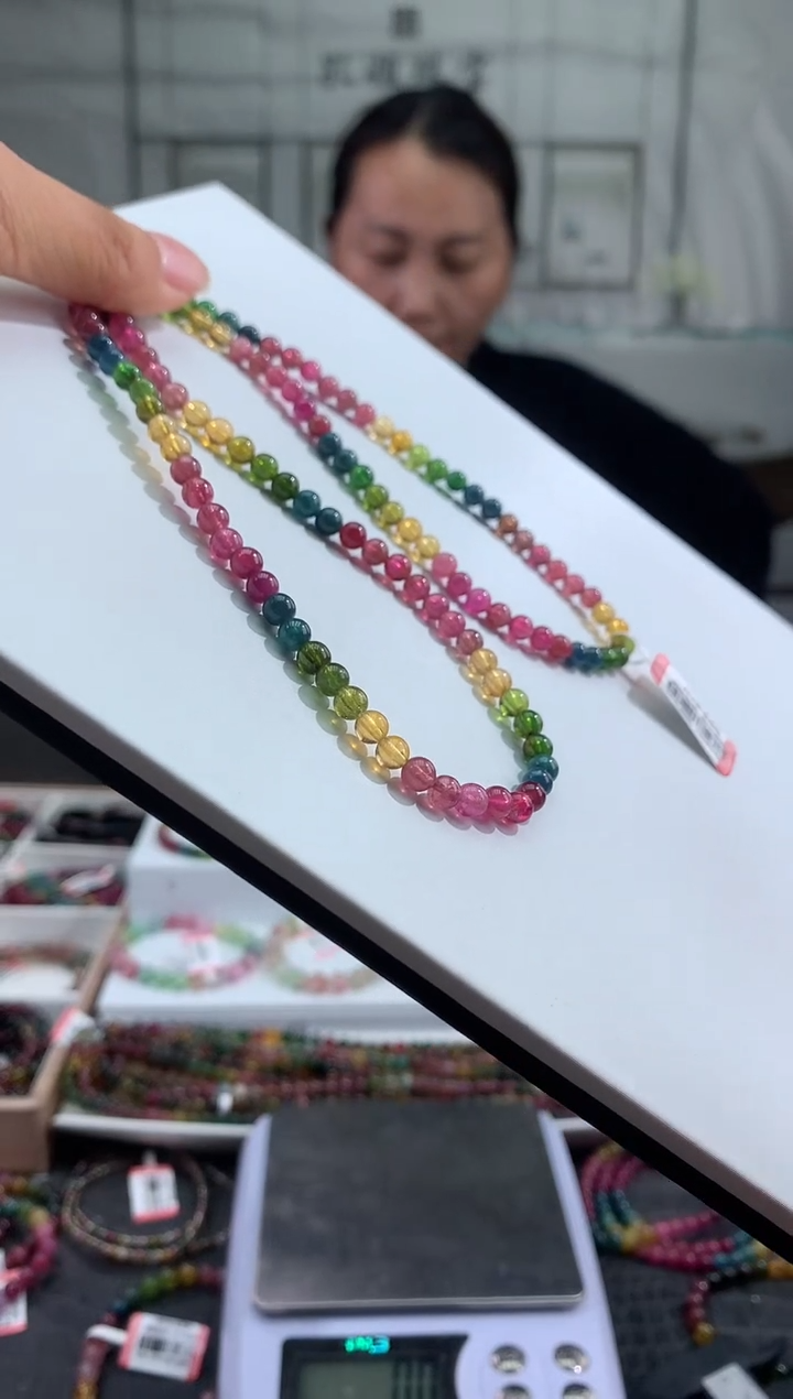 【闪购商品】碧玺手串未镶嵌4+