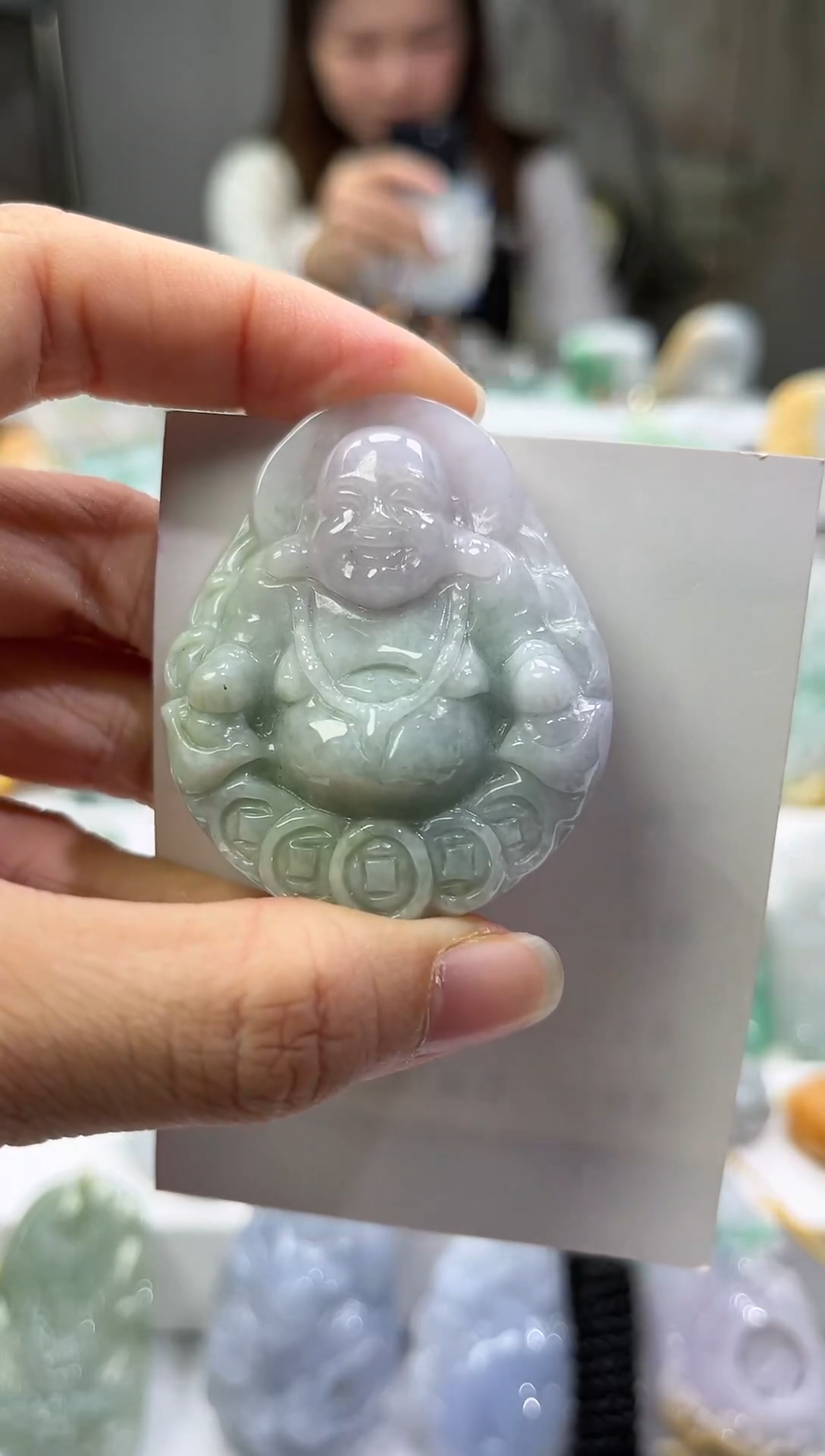 【闪购商品】翡翠吊坠(赠链)未镶嵌1