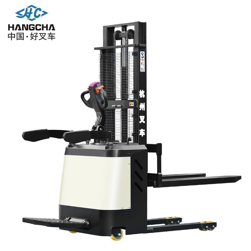 HANGCHA/杭叉2吨全电动站驾式堆垛车电动升降车CDD20-WH宽腿680 