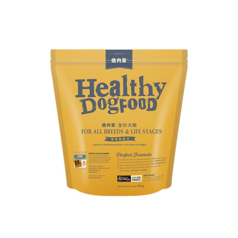 倍内菲(BENEFITS) 鸭肉梨配方全价犬粮 2kg/袋