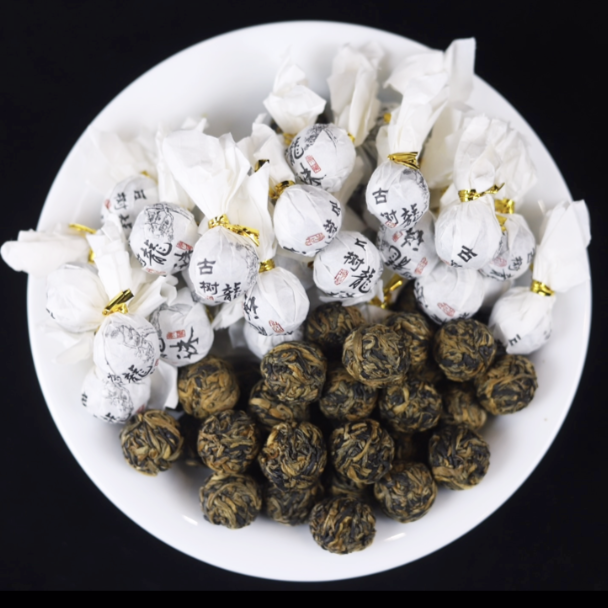 人生一乐手工古树红茶龙珠