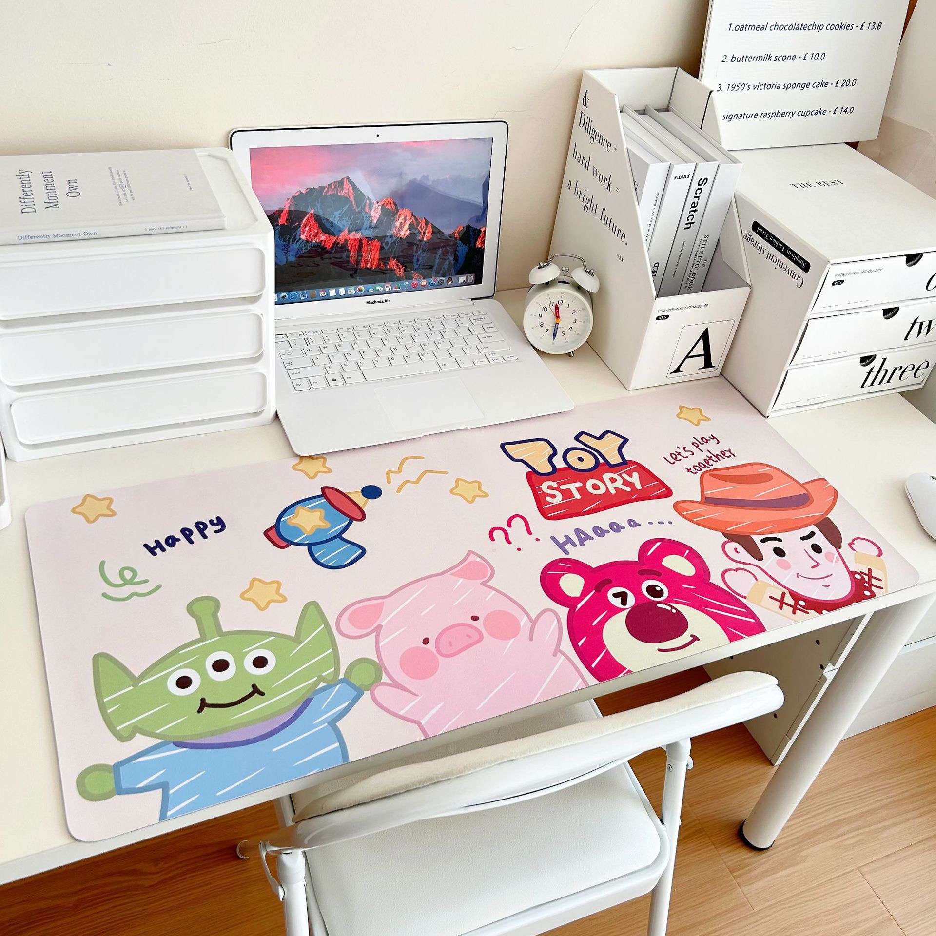 【新疆包邮】超大皮革办公桌垫防滑鼠标垫双面ins风电脑桌面鼠标垫