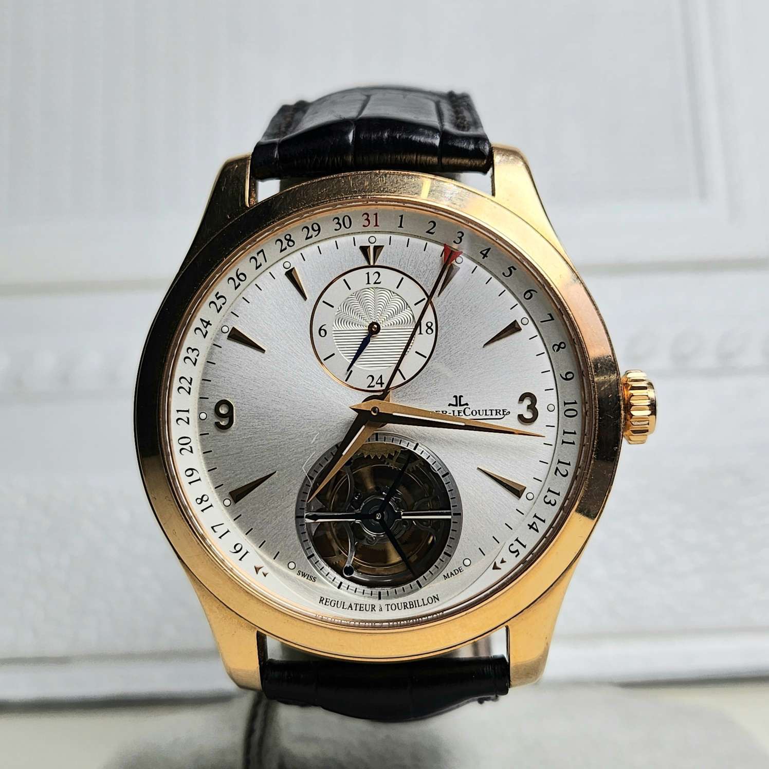 99新 Jaeger-LeCoultre/积家 大师陀飞轮/单表/41.2mm/Q1562521