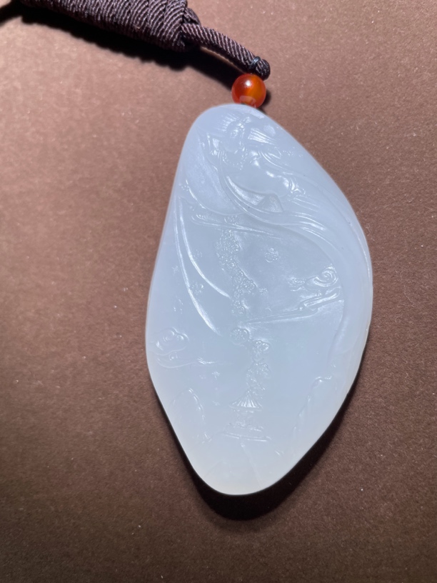 和田玉精品飞天挂件