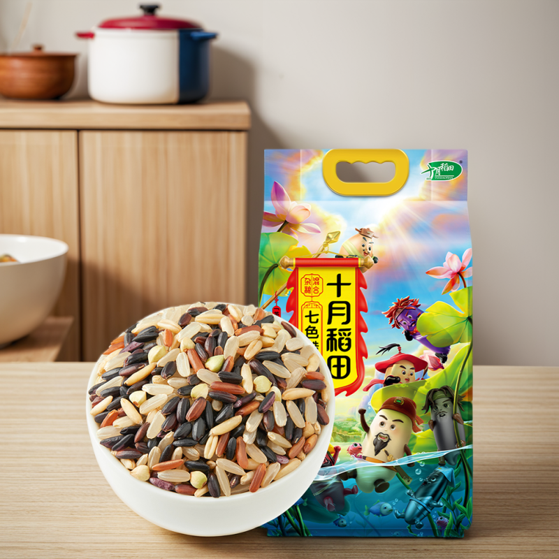 【十月稻田】七色糙米2.5kg×1袋