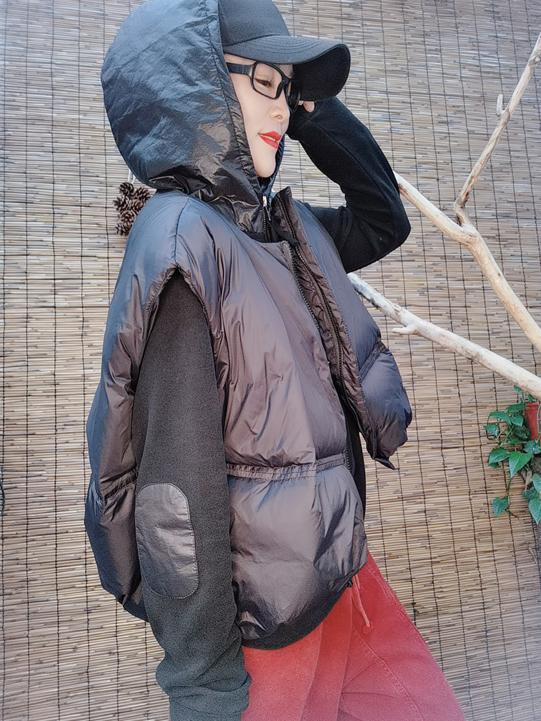 韩版时尚宽松圆领南瓜马甲（潮）