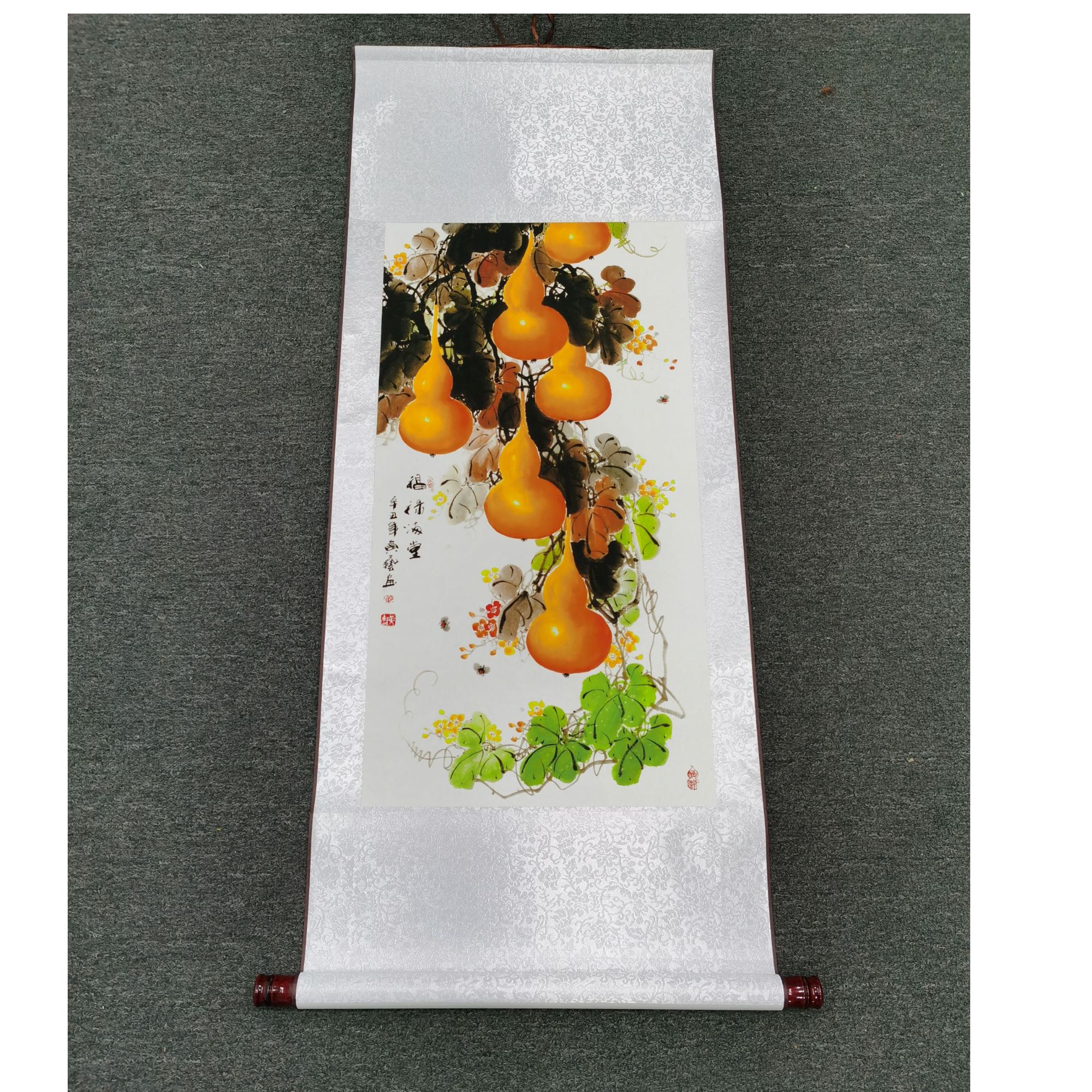 【葫芦】竖版国画大三尺国画