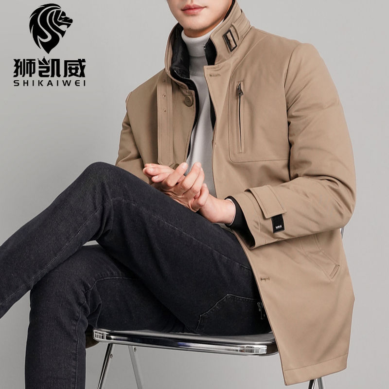 新款高端商务休闲裤高档时尚百搭男裤帅气百搭修身小直筒长裤西裤