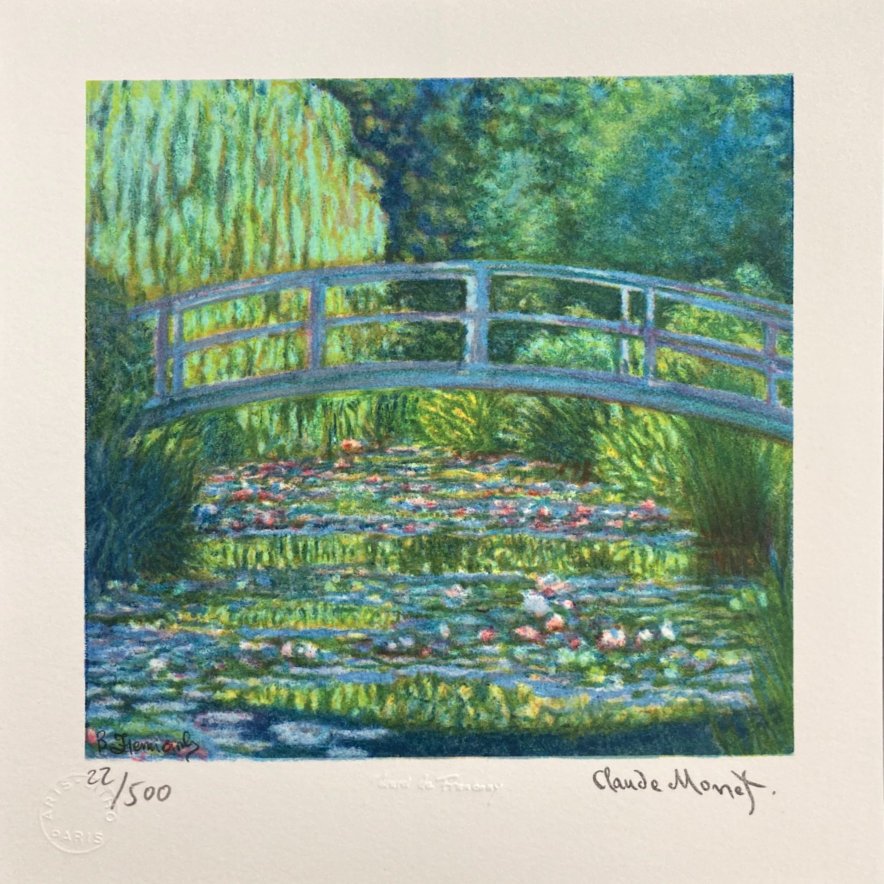 蹬红走绿 | 莫奈 梵高 艺术藏品印象派现当代艺术家限量版画