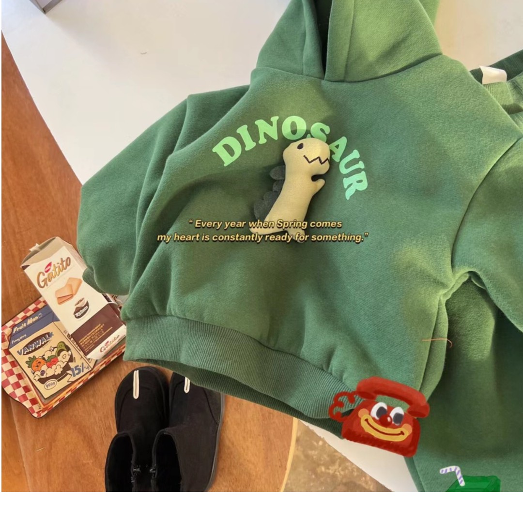 【扣号直播间】童装春秋款男童女童洋气连帽卫衣休闲