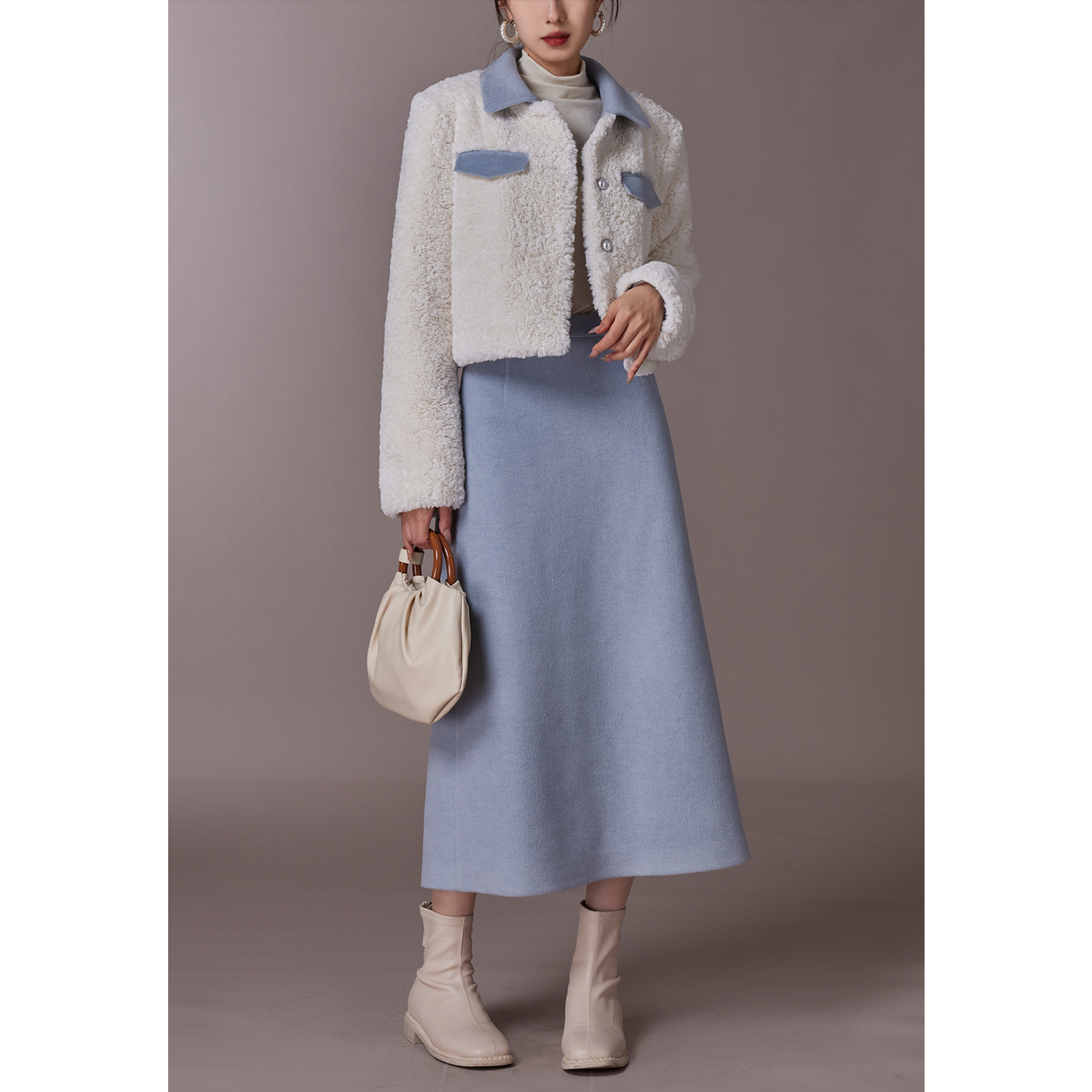 SE【云卷云舒】小香风上衣S2023112101