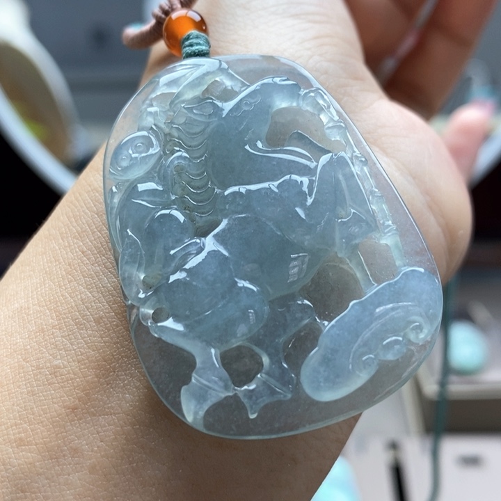 【闪购商品】翡翠颈饰未镶嵌吊坠23