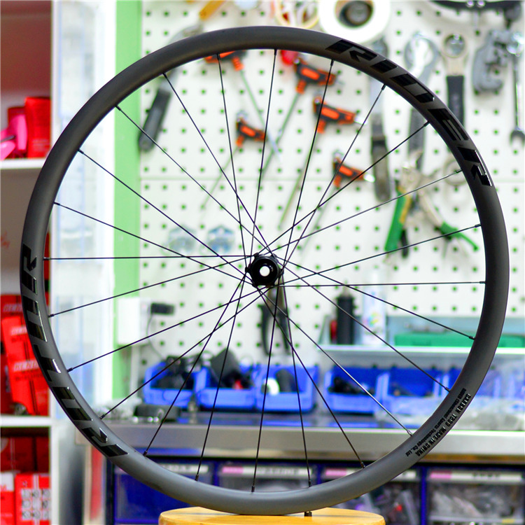 RIDEROTOR超轻1300克公路车碳轮爬坡竞赛越野轮组T800碳刀升级